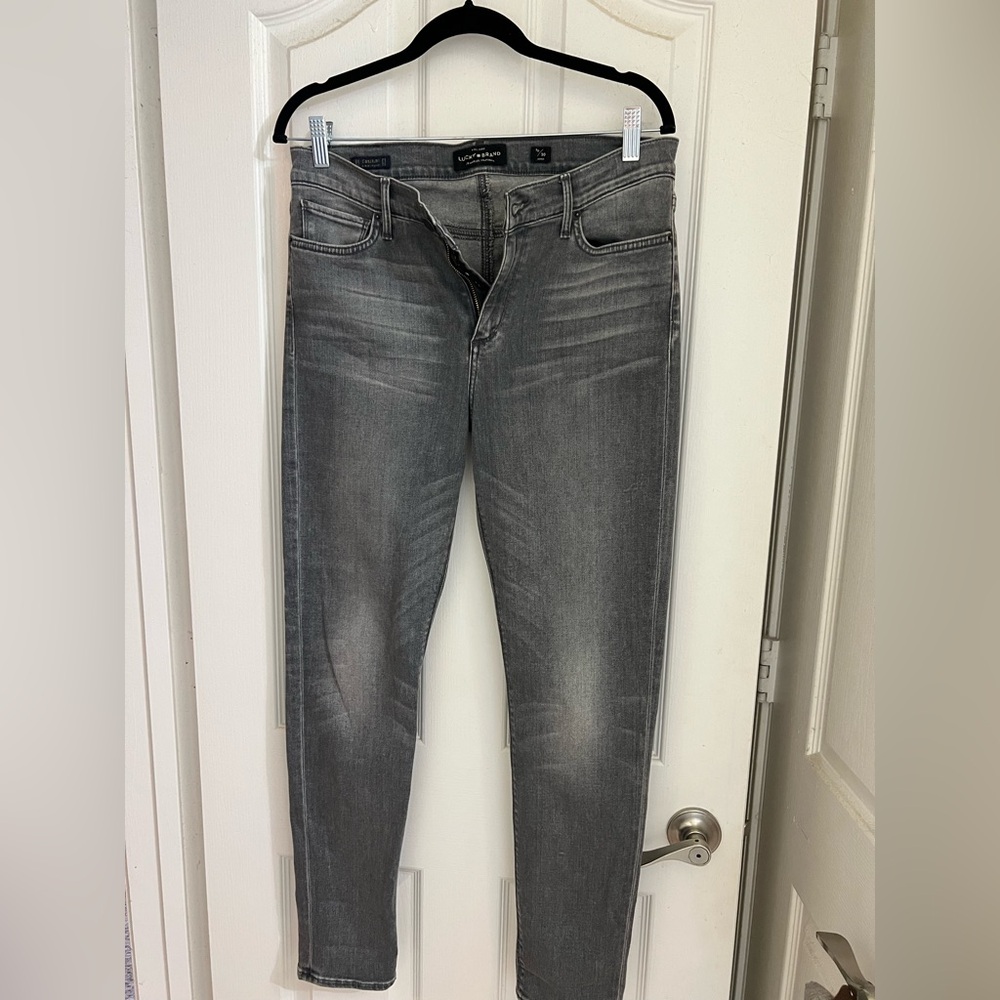 Lucky Brand Women's Gray Brooke Legging Jeans